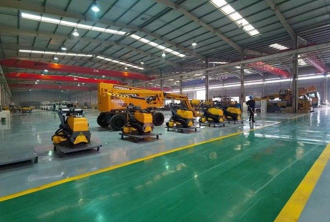 Shandong Zhongju Intelligent Equipment Co., Ltd. linha de produção do fabricante